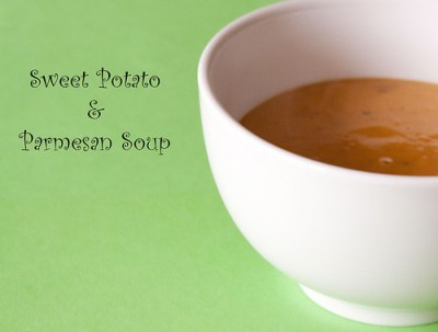 Sweet Potato & Parmesan Soup